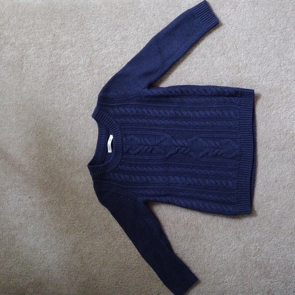 Old Navy 3/4 Sleeve Sweater Navy Women Size XS Petite